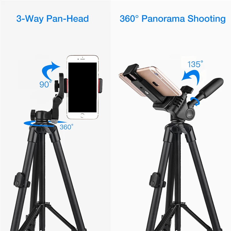 NA3560 Tripod Phone Holder Professional Photography Stand for Camera 