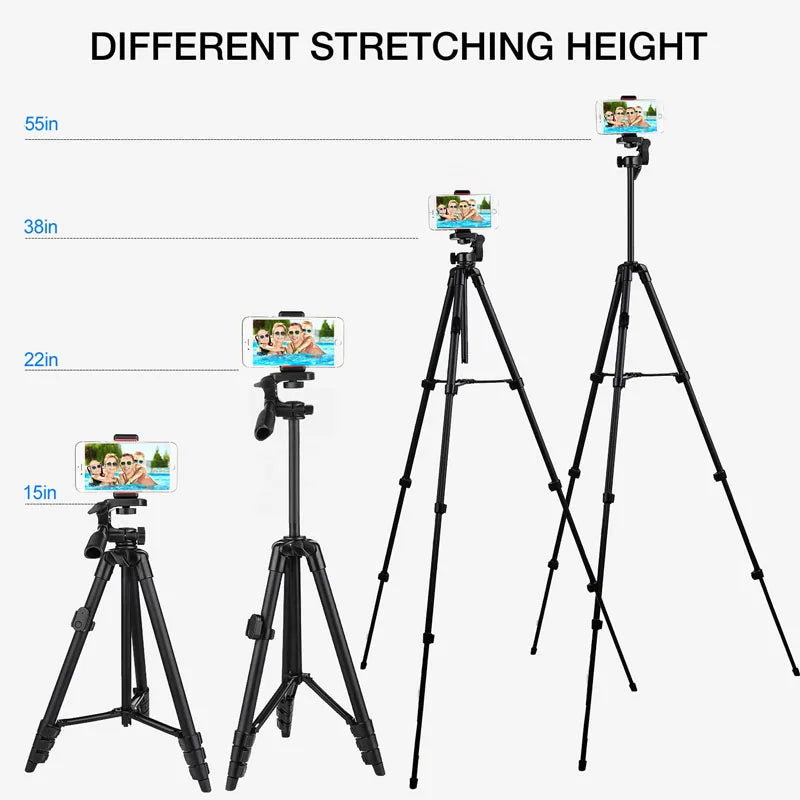 NA3560 Tripod Phone Holder Professional Photography Stand for Camera 