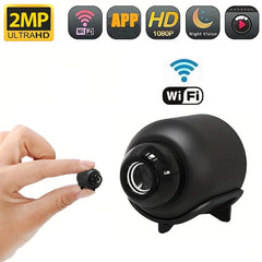 X5 Mini Security Camera with Voice Alert and 1080P HD Recording for Home and Baby Monitoring 